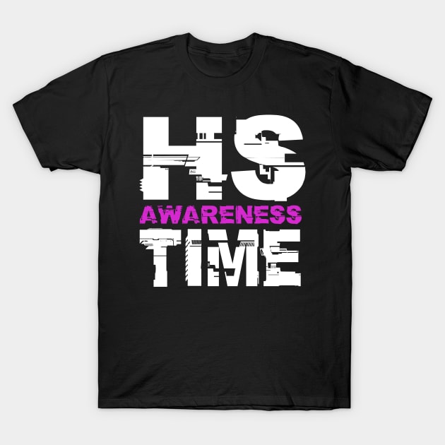 Hidradenitis Suppurativa Awareness Illustrations Tee Shirt T-Shirt by PhoenixDamn